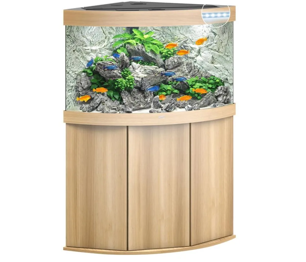 JUWEL® AQUARIUM Aquarium Komplettsets - Kombination Trigon 190 LED Hellbraun