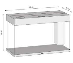 JUWEL® AQUARIUM Einzel Aquarien - Rio 125 LED Weiß