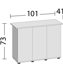 JUWEL® AQUARIUM Möbel - Unterschrank SBX Rio 180 Schwarz
