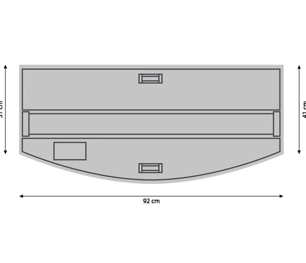 JUWEL® AQUARIUM Vision 180 LED Schwarz Outlet