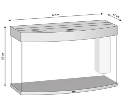 JUWEL® AQUARIUM Vision 180 LED Schwarz Outlet