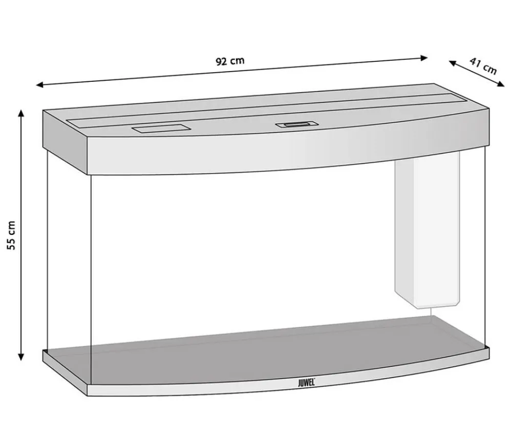 JUWEL® AQUARIUM Vision 180 LED Schwarz Outlet