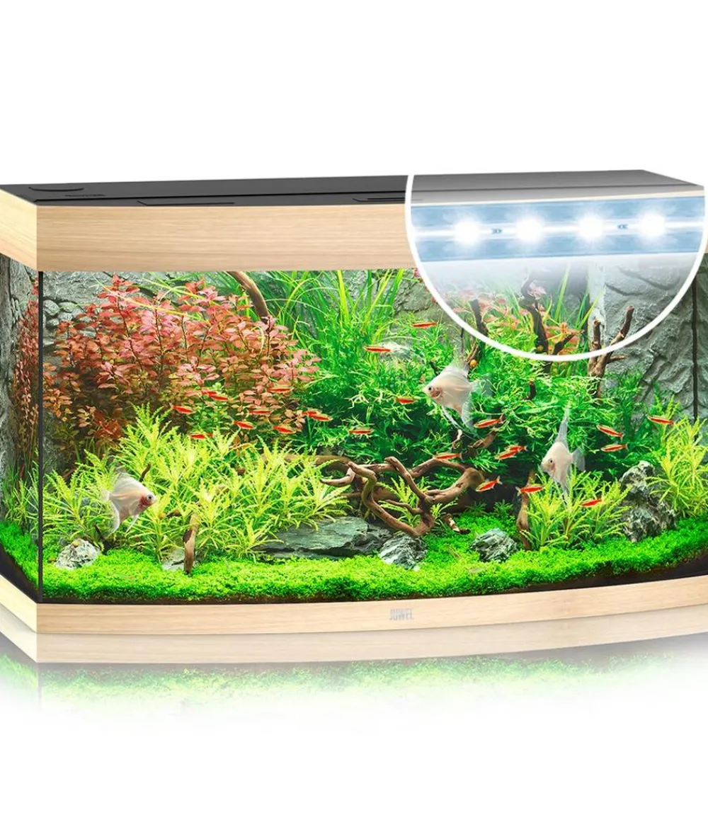 JUWEL® AQUARIUM Einzel Aquarien - Vision 180 LED Hellbraun