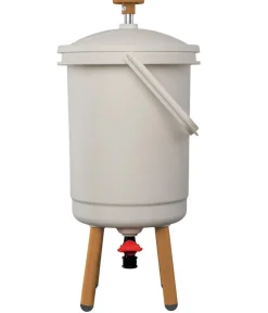 Juwel Komposter & Abfallbehälter - ® Bokashi Komposter Sensei, ca. Ø27/H57 cm Weiß