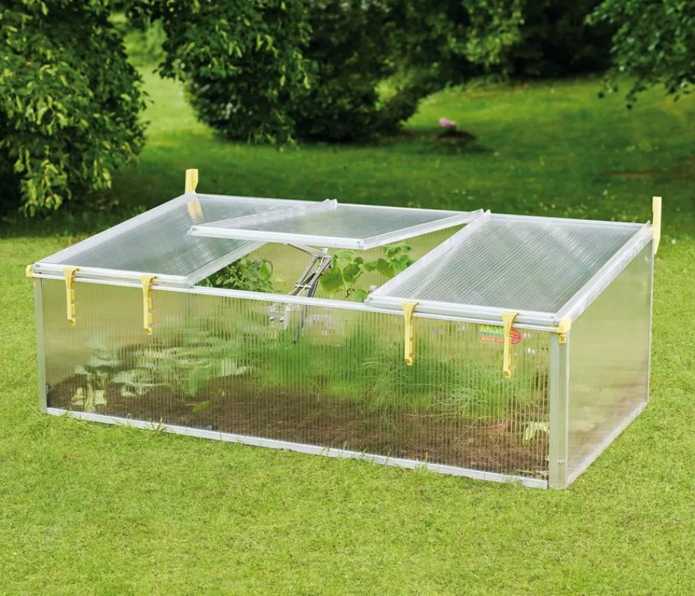 Juwel Frühbeet Biostar 1500 mit Fensteröffner, ca. B150/H50/T80 cm Transparent Sale