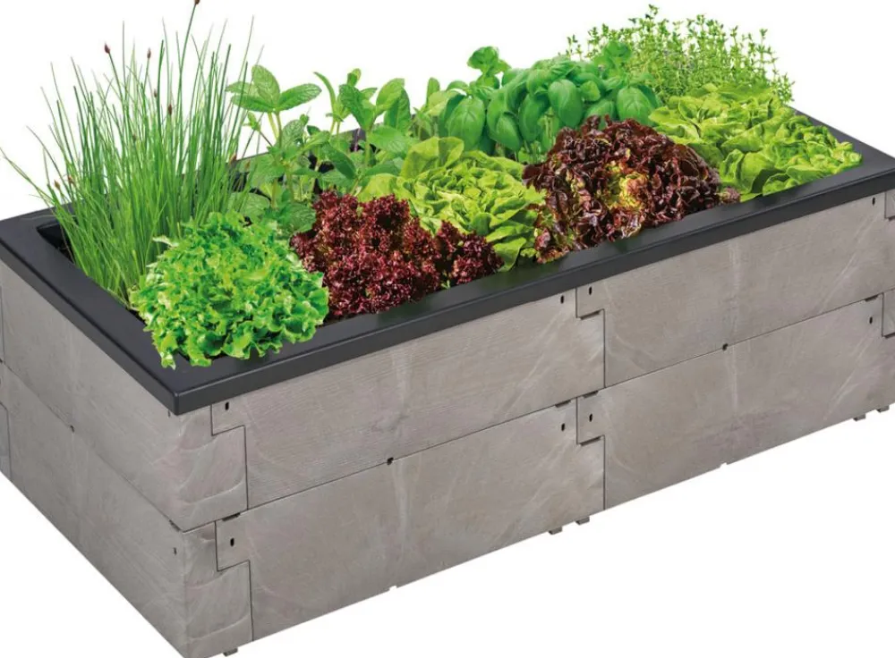 Juwel Pflanzkübel & Blumenkästen|Hochbeete & Frühbeete > Pflanzkasten Timber, ca. B130/H41/T60 cm