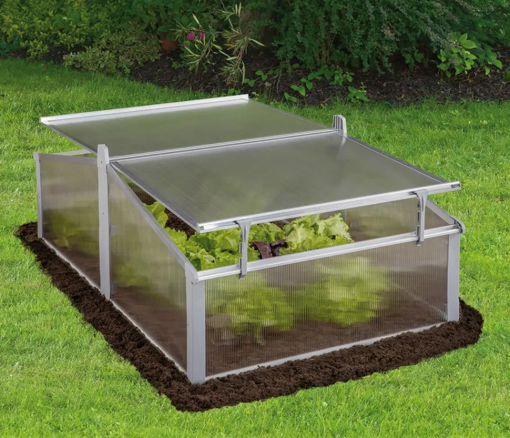 Juwel Thermo-Frühbeet, ca. B80/H40/T120 cm Transparent New