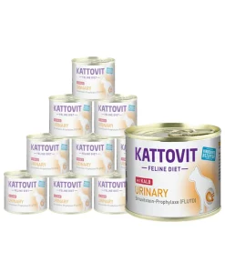KATTOVIT Feline Diet Diätfutter Katze|Nassfutter Katze > Nassfutter für Katzen Urinary, 12 x 185 g