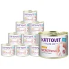 KATTOVIT Feline Diet Diätfutter Katze|Nassfutter Katze - Nassfutter für Katzen, Niere/Renal, 12 x 185 g