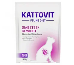 KATTOVIT Feline Diet Diätfutter Katze|Trockenfutter Katze > Trockenfutter für Katzen Diabetes/Gewicht