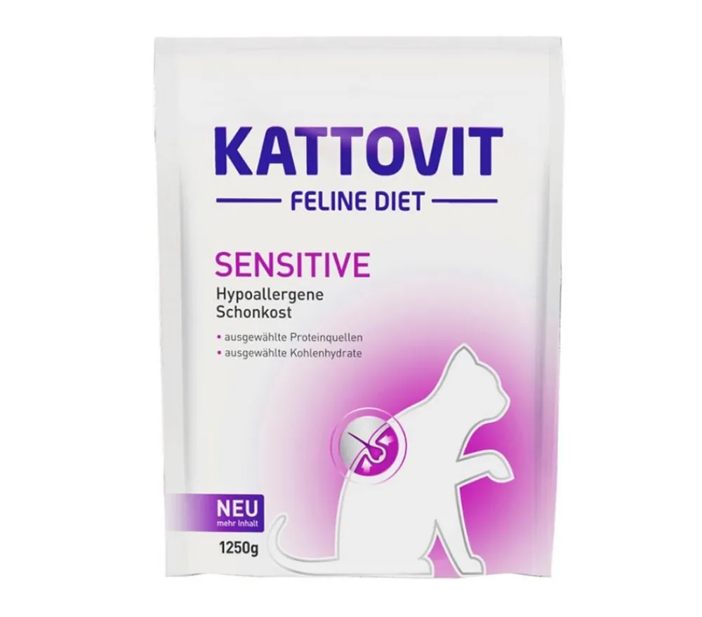 KATTOVIT Feline Diet Trockenfutter Katze - Trockenfutter für Katzen Sensitive