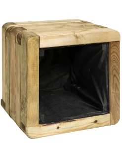 Kübler Pflanzkübel & Blumenkästen - Holz Blumenkasten, quadratisch, ca. B40/H35/T40 cm