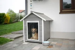 Kerbl Mehr Hundeschlafplätze - Hundehütte ECO Hendry, ca. B101/H98/T88 cm