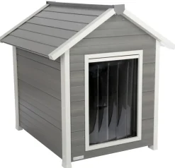 Kerbl Mehr Hundeschlafplätze - Hundehütte ECO Hendry, ca. B101/H98/T88 cm