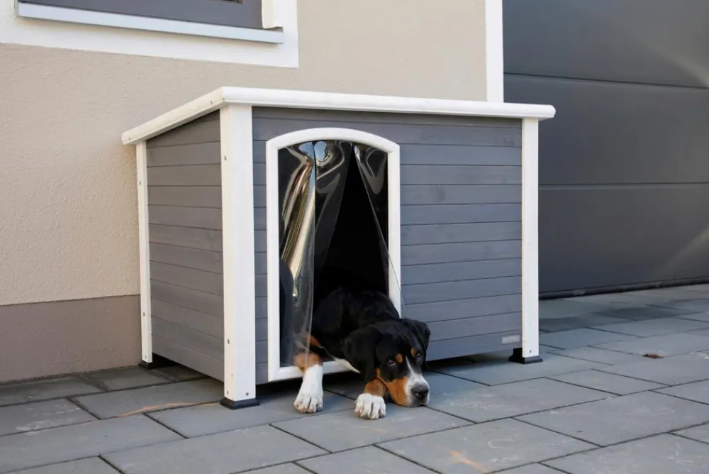 Kerbl Hundehütte Kenny, ca. B77/H81/T113 cm Discount