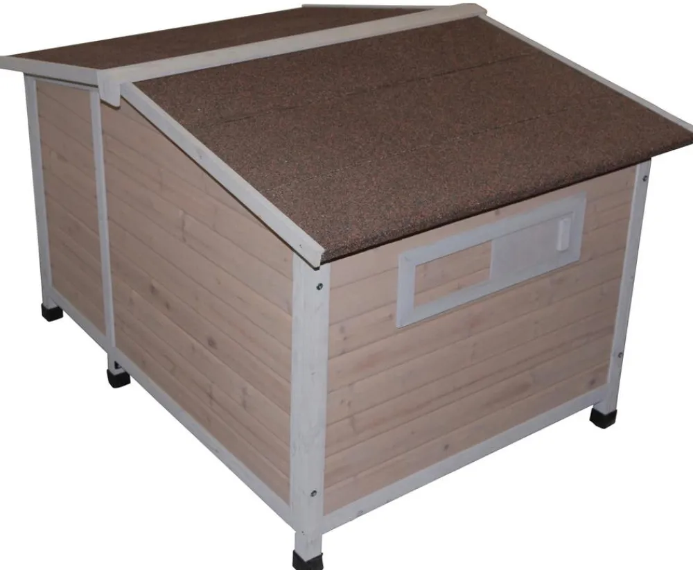 Kerbl Hundehütte Overview, ca. B134/H82/T98 cm Outlet