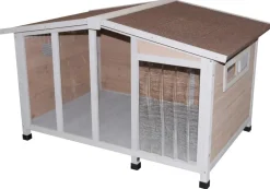 Kerbl Hundehütte Overview, ca. B134/H82/T98 cm Outlet