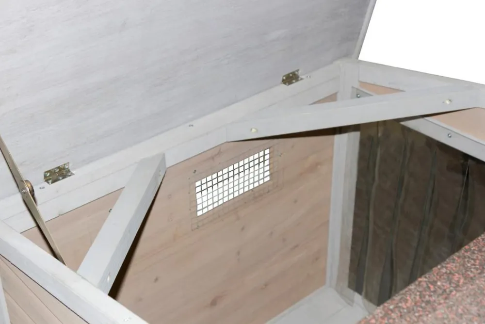 Kerbl Hundehütte Overview, ca. B134/H82/T98 cm Outlet