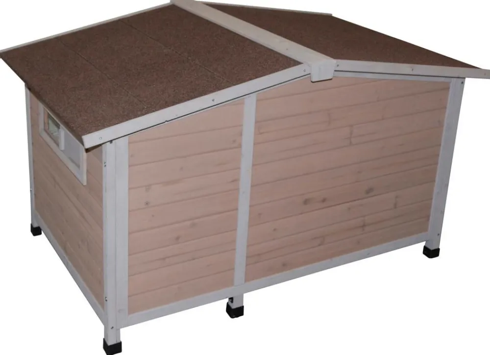 Kerbl Hundehütte Overview, ca. B134/H82/T98 cm Outlet