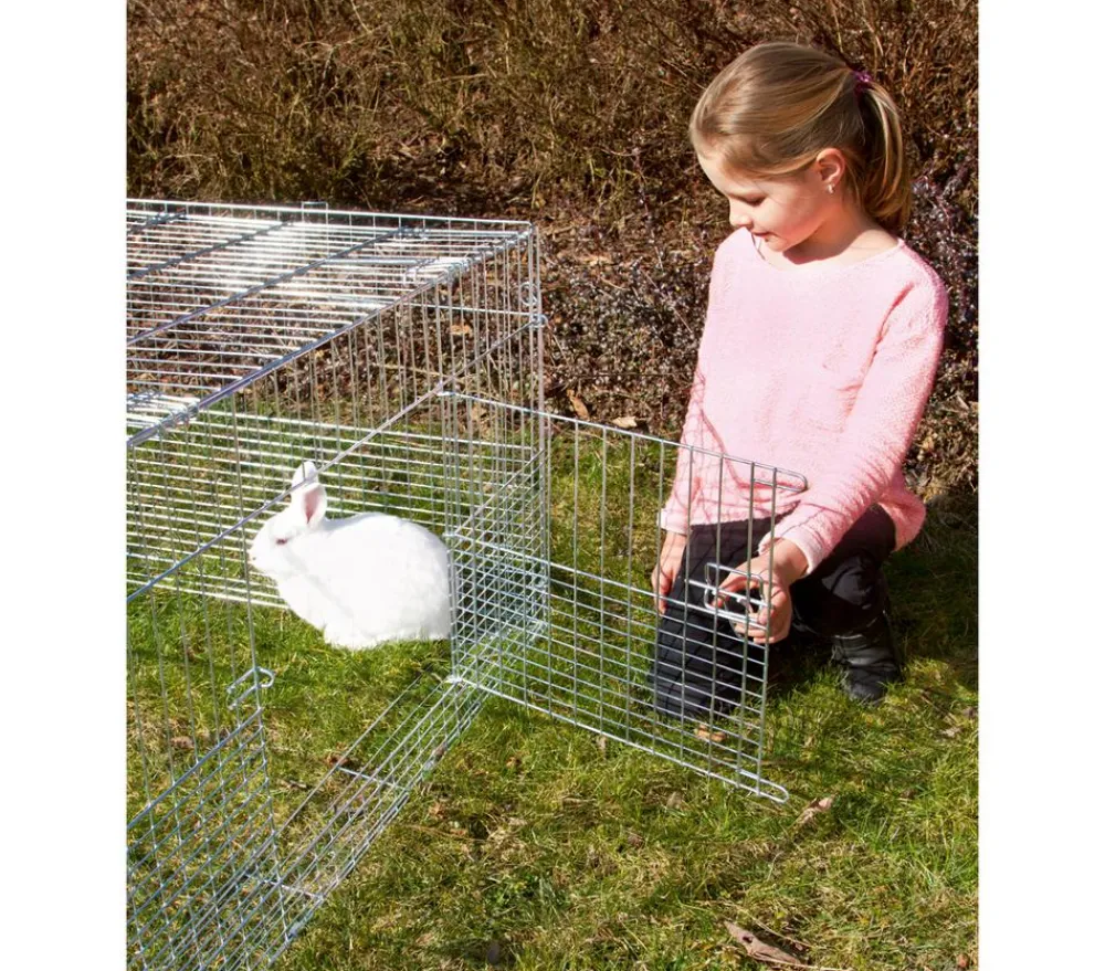 Kerbl Freilaufgehege - Jungtier-Freilaufgehege mit Ausbruchsperre, ca. B144/H60/T112 cm
