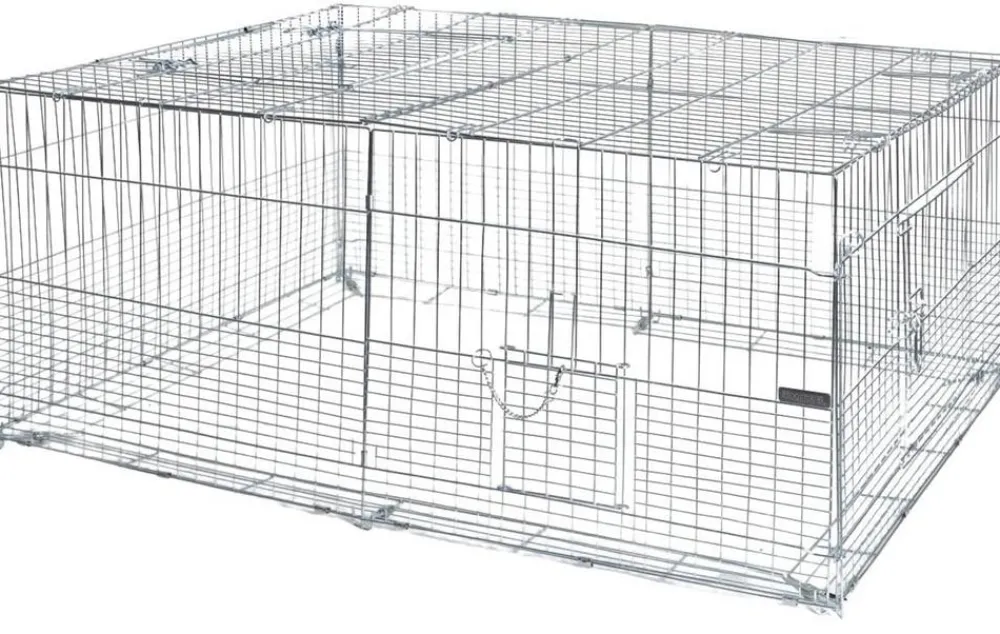 Kerbl Freilaufgehege - Jungtier-Freilaufgehege mit Ausbruchsperre, ca. B144/H60/T112 cm