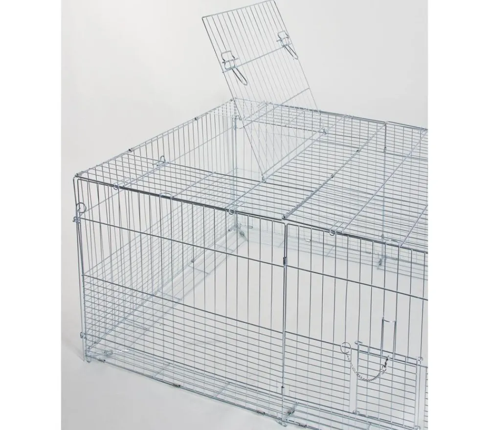 Kerbl Freilaufgehege - Jungtier-Freilaufgehege mit Ausbruchsperre, ca. B144/H60/T112 cm