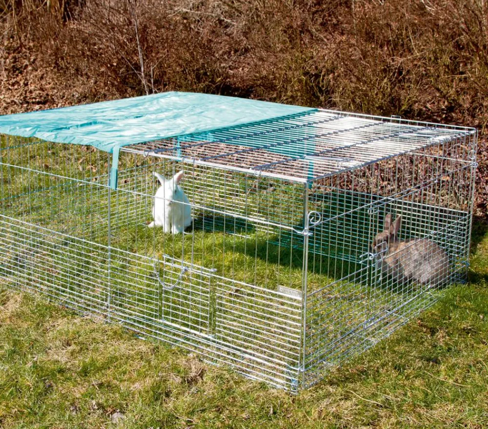 Kerbl Freilaufgehege - Jungtier-Freilaufgehege mit Ausbruchsperre, ca. B144/H60/T112 cm