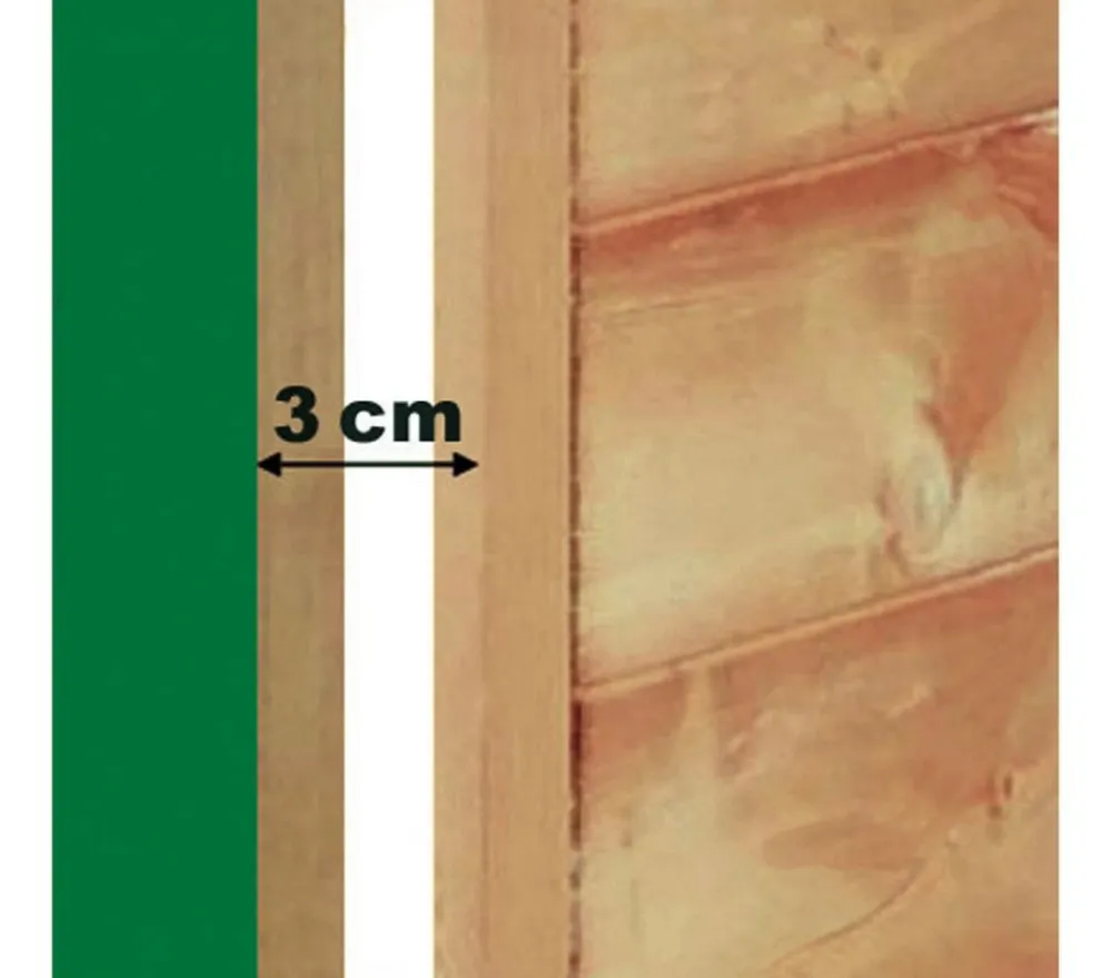 Kerbl Kaninchenstall & Hasenstall - Kaninchenstall Tyrol Alpin, ca. B119/H119/T100 cm Beige