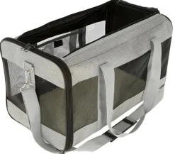 Kerbl Hundetransportboxen|Zubehör Tierarztbesuch - Tragetasche Casual, Grau