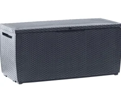 Keter Aufbewahrungsbox Capri, 305 Liter, ca. B123/H57/T53,5 cm Dunkelgrau Hot