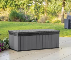 Keter Aufbewahrungsboxen - Aufbewahrungsbox Darwin, ca. B142,5/H54,5/T65,3 cm Grau
