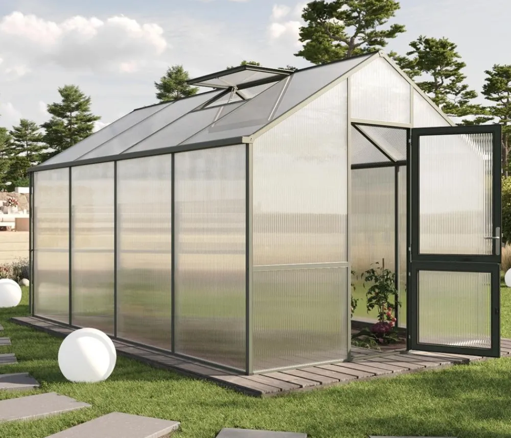 KGT Gewächshäuser > Gewächshaus Dahlie IV, ca. B297/H276/T429 cm