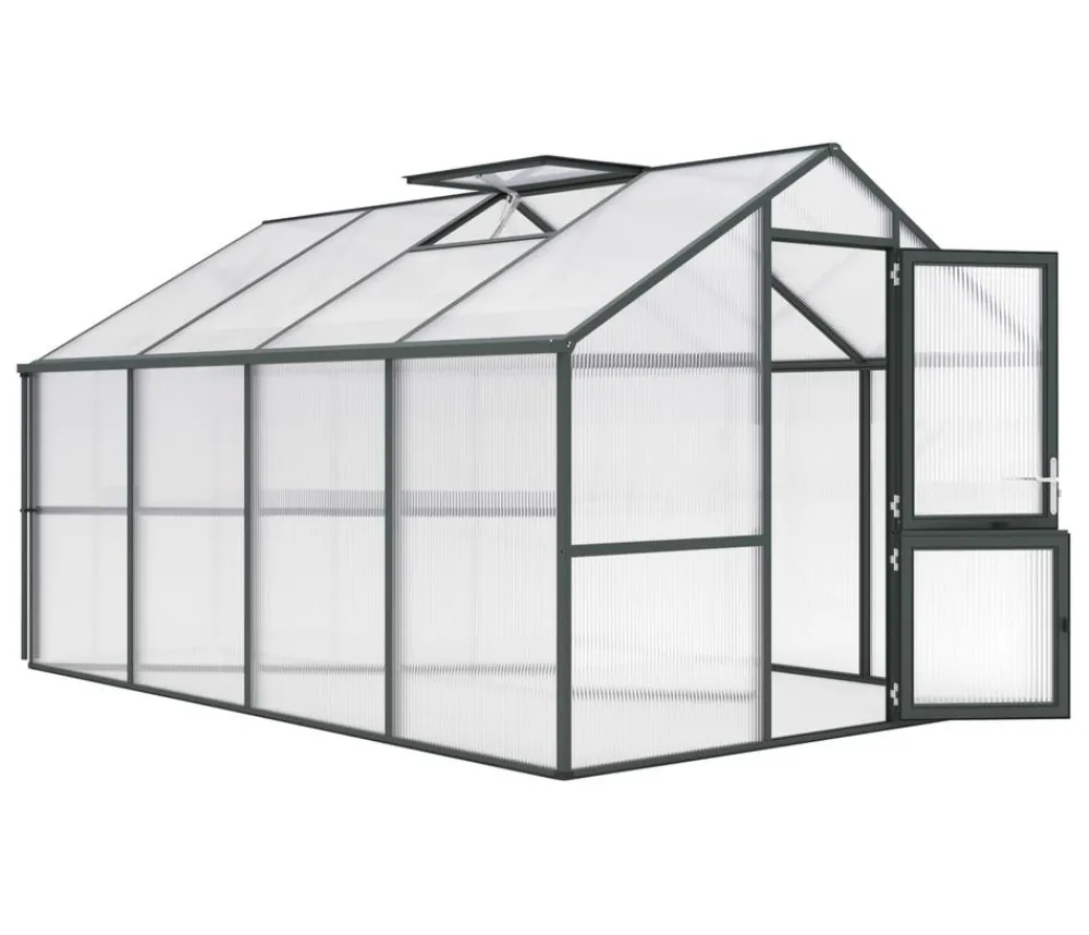 KGT Gewächshaus Nelke IV, ca. B297/H244/T429 cm Dunkelgrün Online
