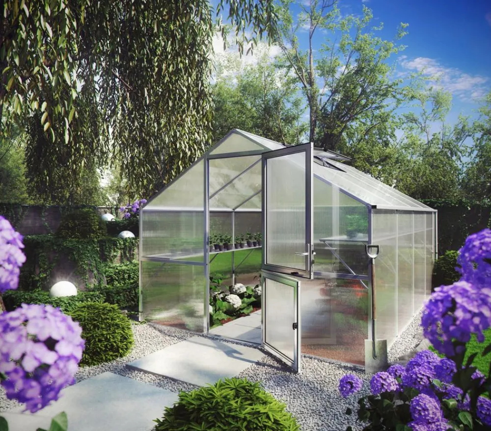 KGT Gewächshäuser - Gewächshaus Orchidee IV Silber