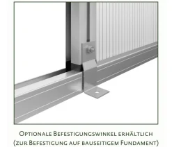 KGT Gewächshäuser - Gewächshaus Rhodo IV Silber