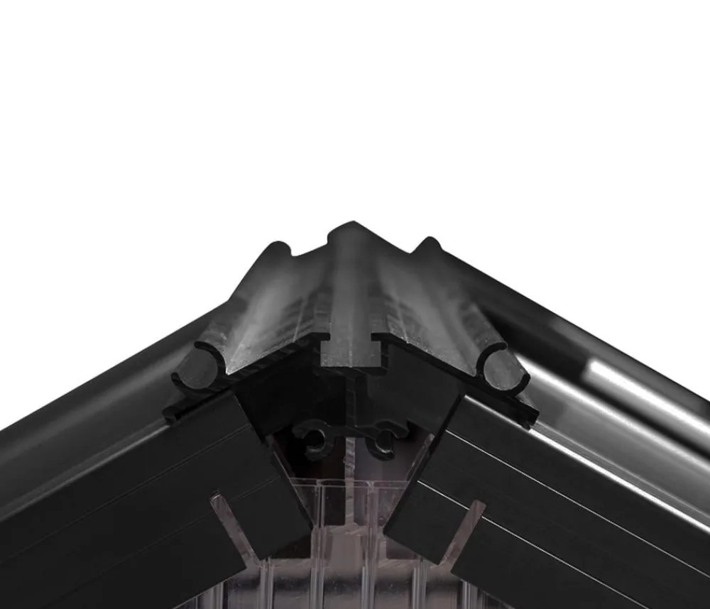 KGT Gewächshäuser > Gewächshaus Rose III, ca. B233/H215/T322 cm