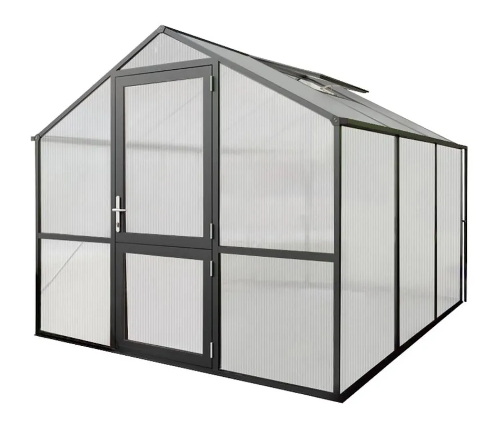 KGT Gewächshäuser > Gewächshaus Rose III, ca. B233/H215/T322 cm