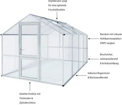 KGT Gewächshäuser > Gewächshaus Rose IV
