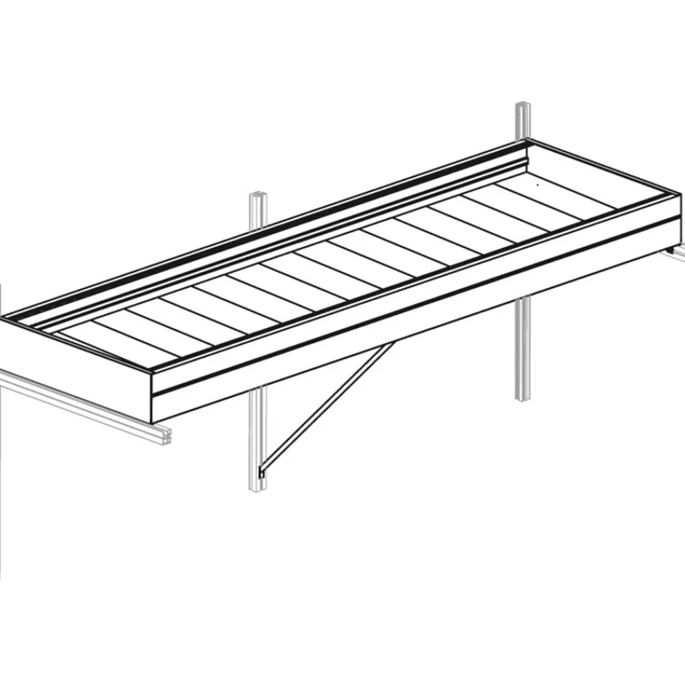 KGT Pflanzwanne Silber Outlet