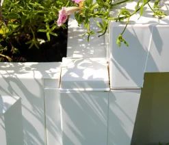 KHW Kunststoff-Gartenbank Berlin Weiß New