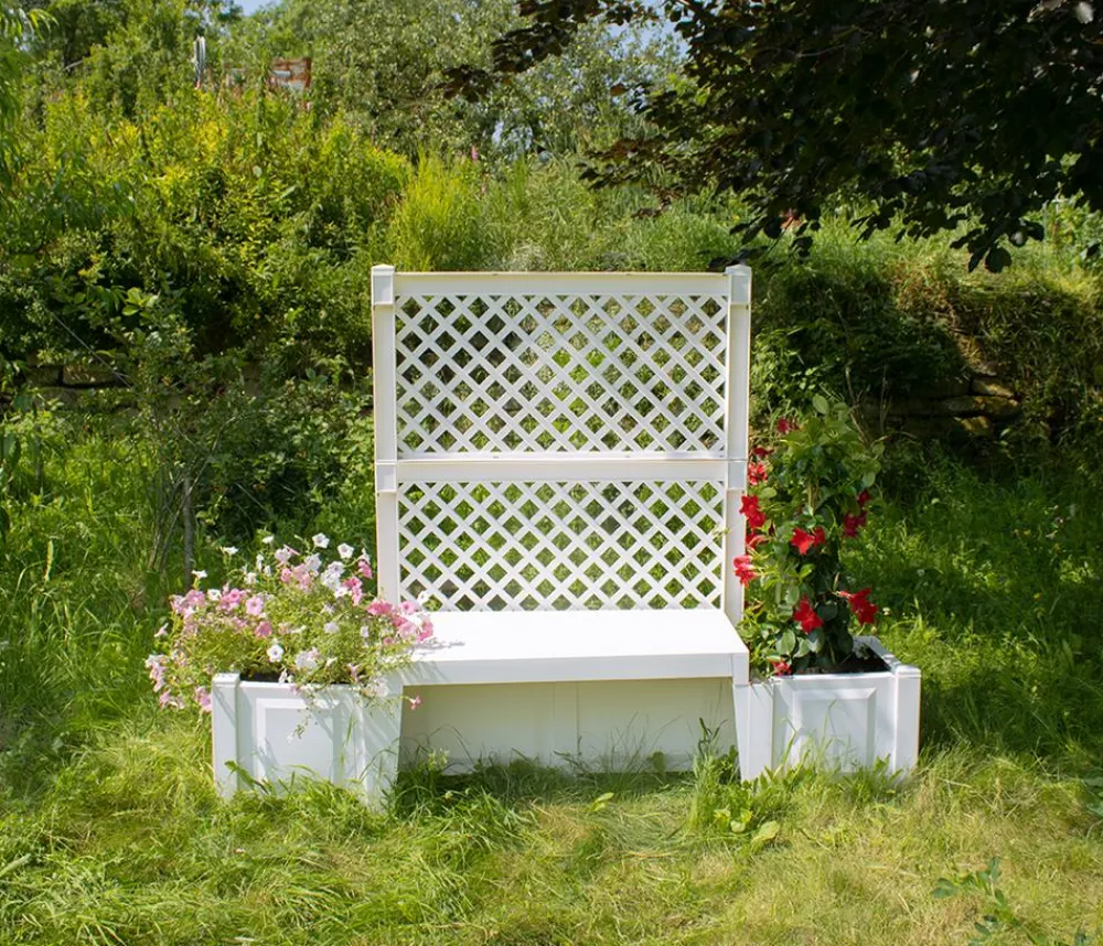 KHW Gartenbänke Kunststoff > Kunststoff-Gartenbank Kopenhagen