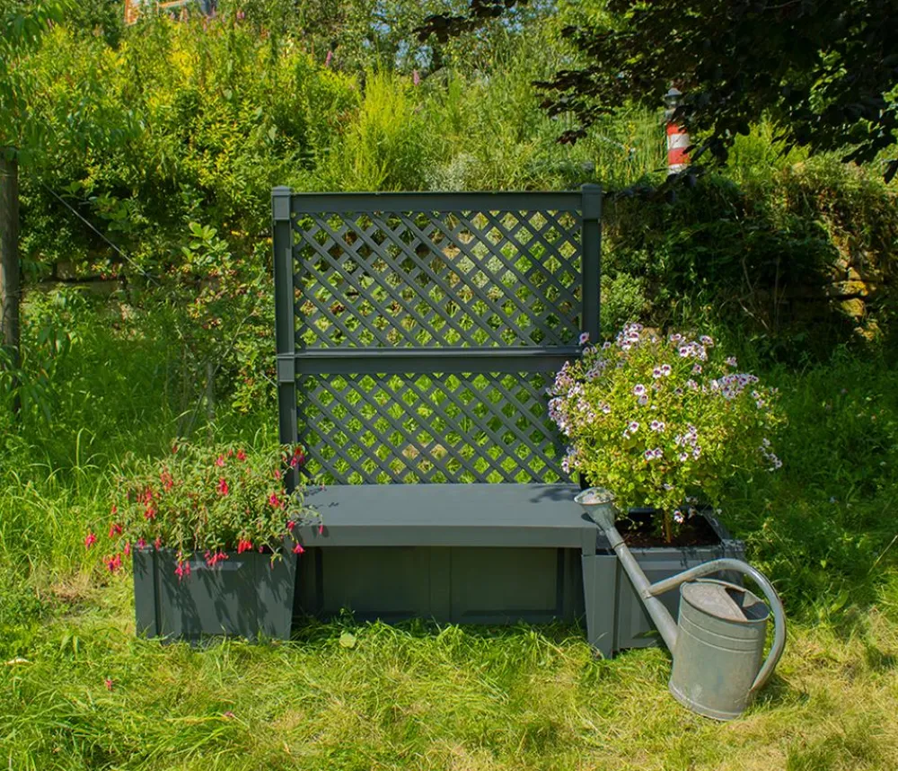 KHW Gartenbänke Kunststoff > Kunststoff-Gartenbank Kopenhagen