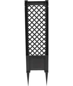 KHW Rankgitter & Obelisken > Kunststoff-Spalier mit Erdspießen, ca. B43/H140/T6 cm