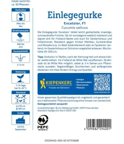Nebelung/Kiepenkerl Gemüsesamen > Kiepenkerl Saatgut Gurken 'Excelsior'