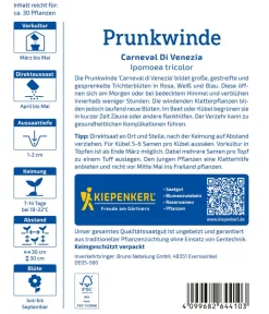 Nebelung/Kiepenkerl Blumensamen > Kiepenkerl Saatgut Prunk- oder Trichterwinde
