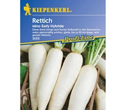Nebelung/Kiepenkerl Gemüsesamen - Kiepenkerl Saatgut Rettich 'Mino Early'