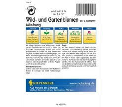 Nebelung/Kiepenkerl Blumensamen - Kiepenkerl Saatgut Wild- und Gartenblumen Mix