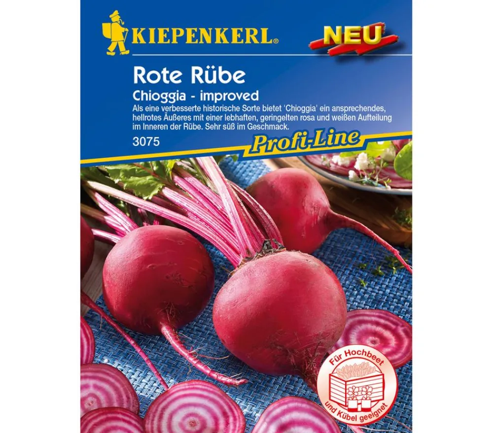Nebelung/Kiepenkerl Gemüsesamen > Kiepenkerl Samen e Rübe 'Chioggia'