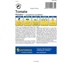 Nebelung/Kiepenkerl Gemüsesamen - Kiepenkerl Samen Tomate 'Pozzano' Rot