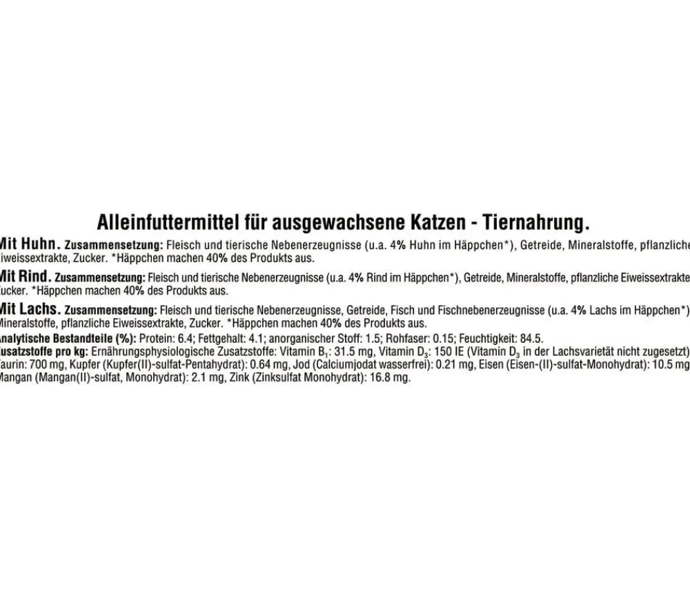 Kitekat® Nassfutter Katze > Nassfutter für Katzen Multipack Bunte Vielfalt in Sauce, Adult, 48 x 85 g